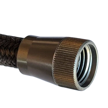 Aluminum 3/8" Hose Cover Nut - Replacement Kit