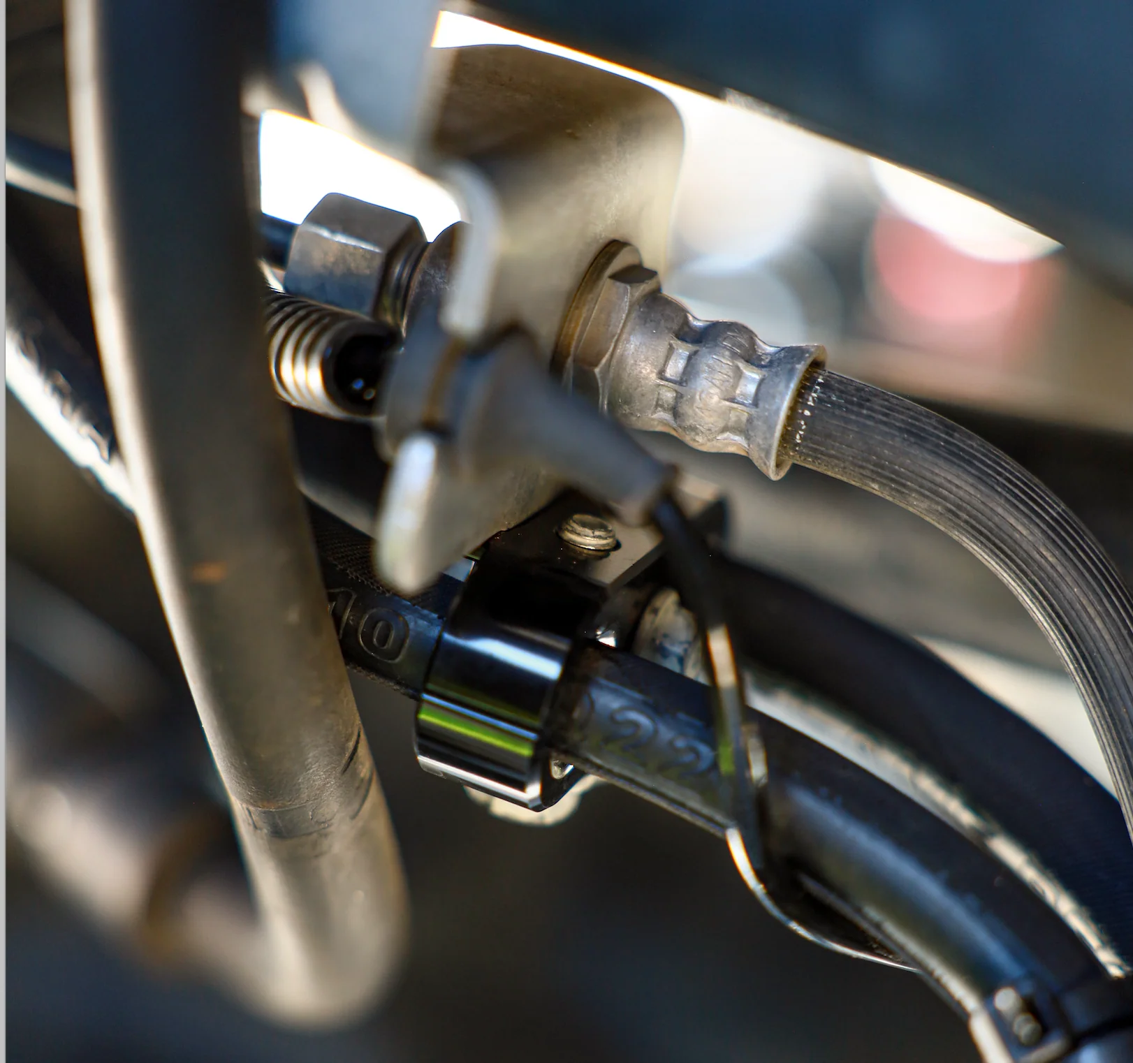 TSR - Hydraulic Hose Mount to OE Brake Line Bracket - Image 2